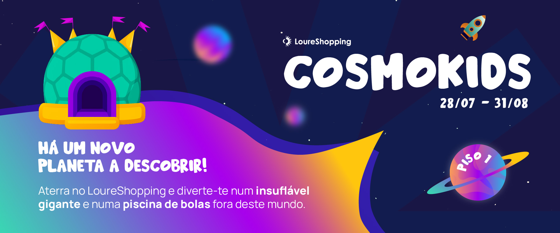 Diversão até ao Espaço! 🪐