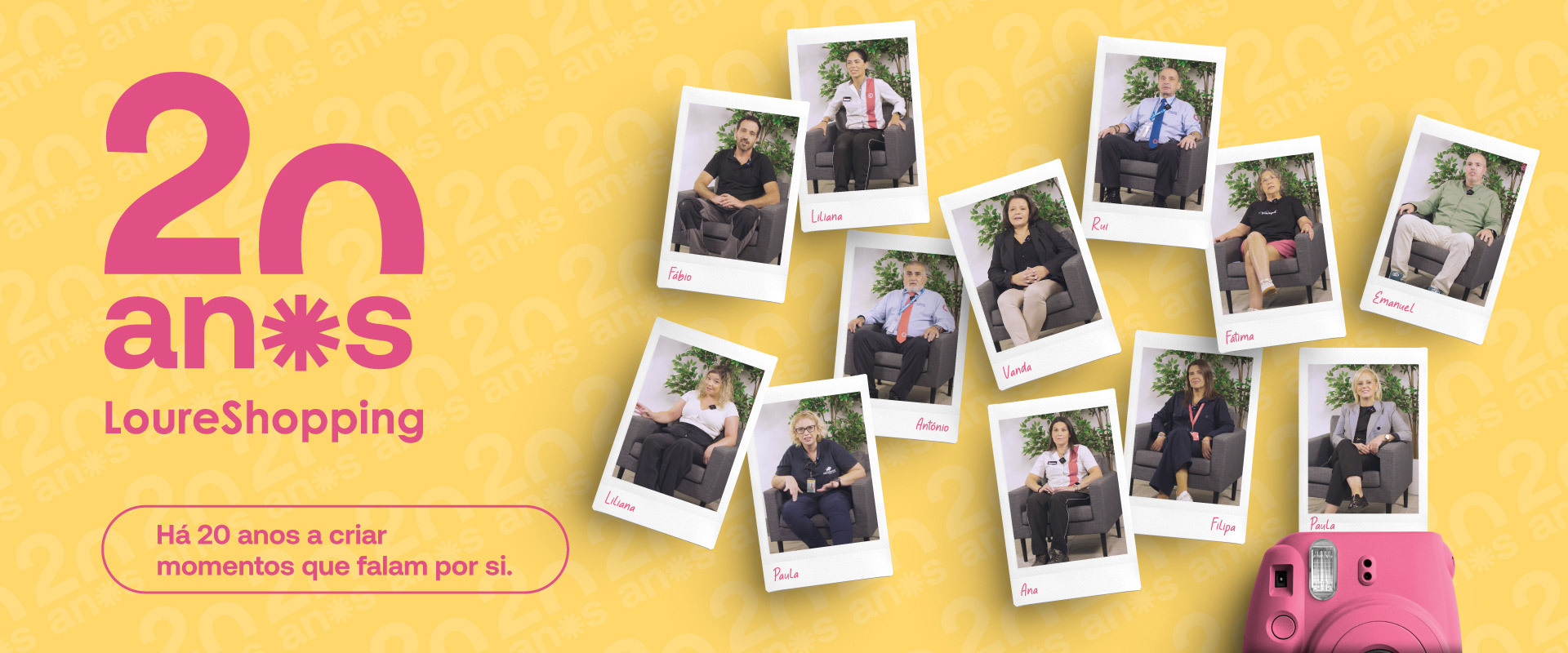 “Que memórias guardas de 20 anos de LoureShopping?”
