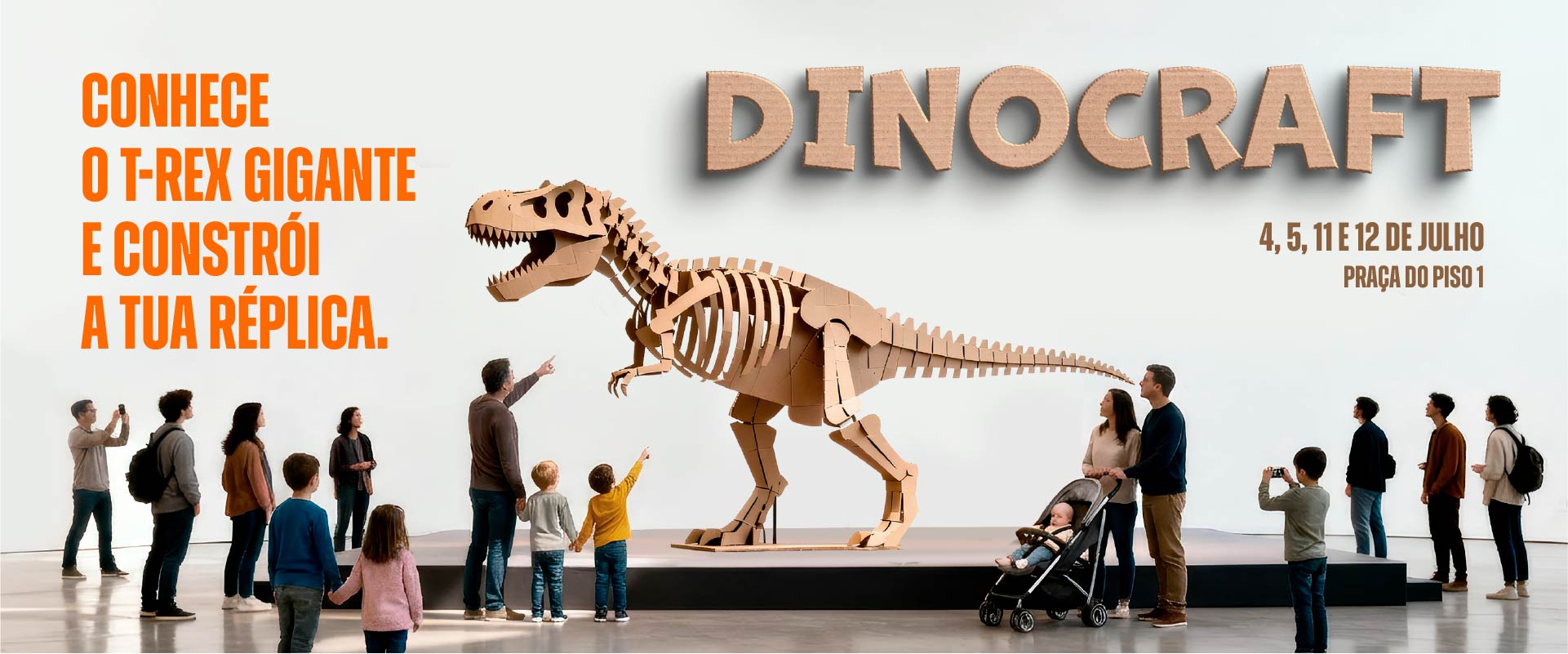 DinoCraft no LoureShopping
